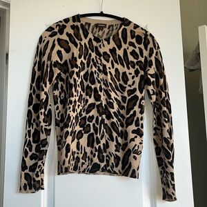 DANIER leopard print cardigan
